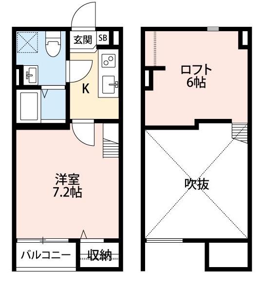 MIISA.LST(1K/2階)の間取り写真