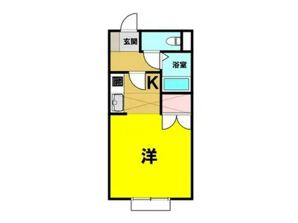 メイクハウス(1K/1階)の間取り写真