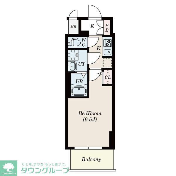 S-RESIDENCE名駅太閤(1K/2階)の間取り写真