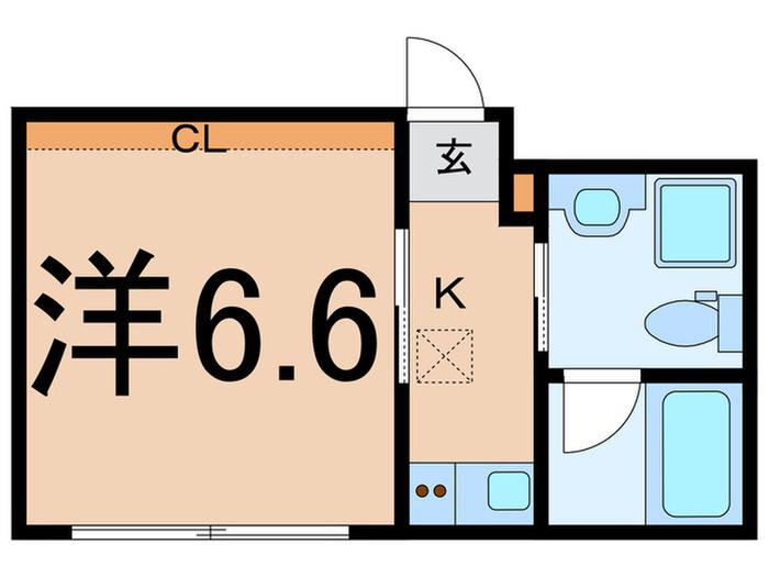 Y・S BUIL 横濱(1K/3階)の間取り写真