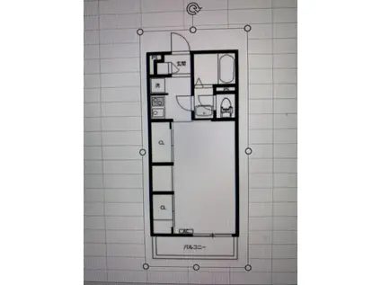 F NEST 千人町(1K/1階)の間取り写真