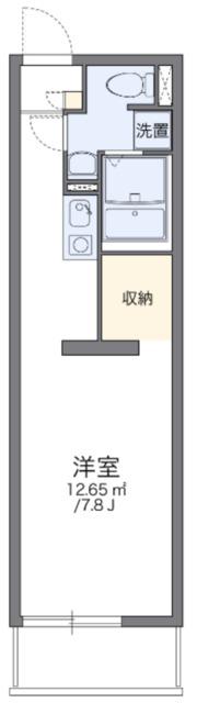 MAISON LUMIERE(ワンルーム/1階)の間取り写真