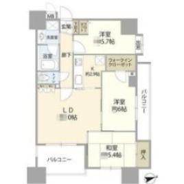 クレアメゾン青梅(3LDK/10階)の間取り写真