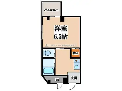 後光ビル春宮(1K/5階)の間取り写真