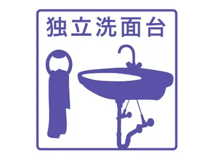 RESI大沢川原II(1K/1階)の間取り写真