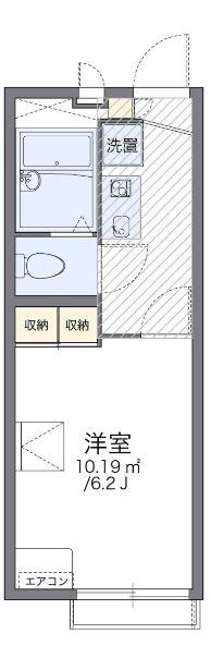 レオパレスアプリコット片山(1K/2階)の間取り写真