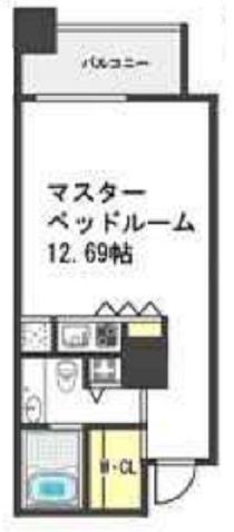 ザ タワー大阪レジデンス(ワンルーム/6階)の間取り写真