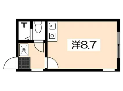 SOL LEVANTE KAIROEN(ワンルーム/1階)の間取り写真