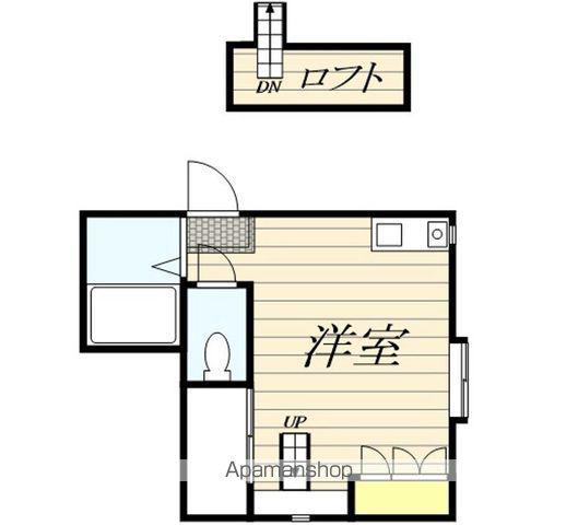 オーベスト加納(ワンルーム/4階)の間取り写真