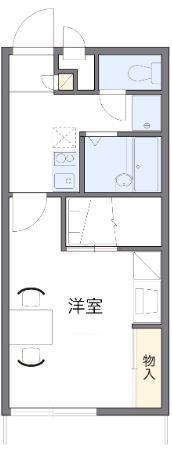 レオパレスエスペーロ・I(1K/2階)の間取り写真