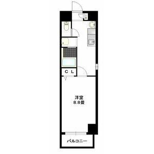 ソレアード関戸(1K/3階)の間取り写真