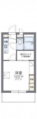 レオパレス川添II(1K/3階)の間取り写真