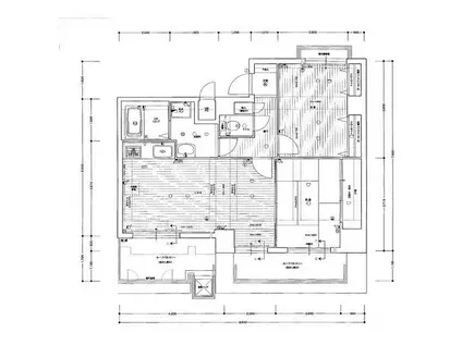 パルシオ三宮フラワーロード(2LDK/11階)の間取り写真