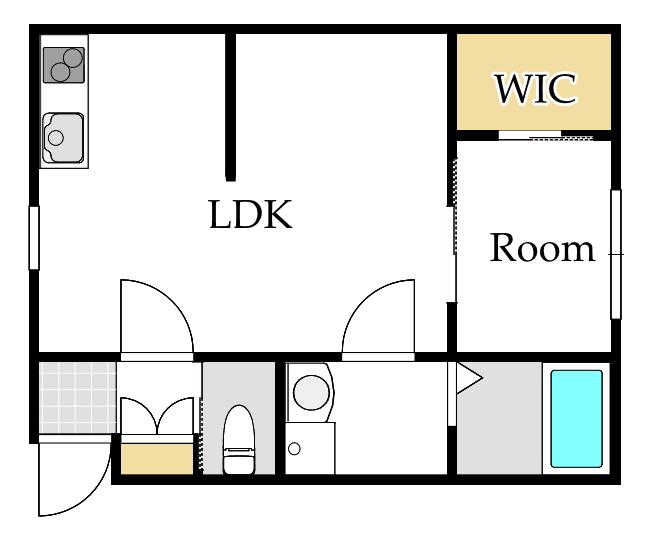 MA MAISON(1LDK/2階)の間取り写真