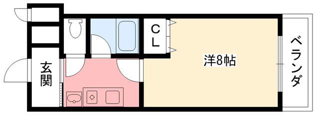 I.T.Y(1K/3階)の間取り写真