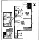 VITA RILASSATA(1LDK/2階)の間取り写真