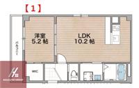 SCALA TOYOTSU(1LDK/1階)の間取り写真