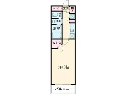 PHOENIX VILLA りんくう(1K/4階)の間取り写真