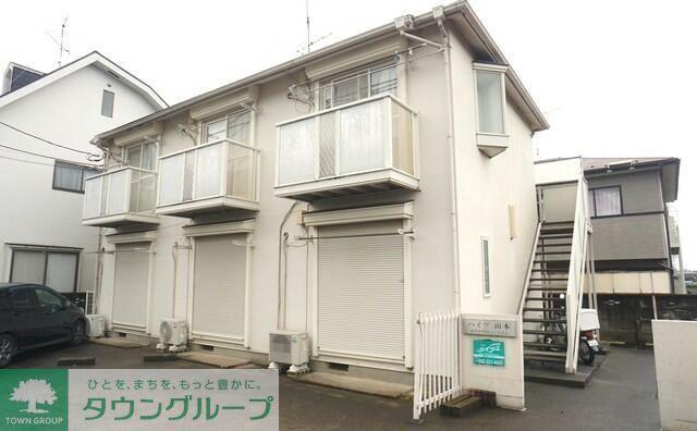 ハイツ山本(1K/1階)の外観写真