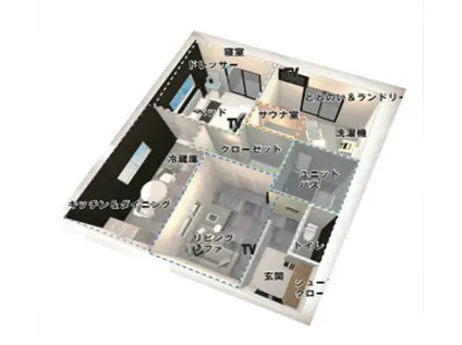 ARDEN MIYAWAKI(1LDK/2階)の間取り写真