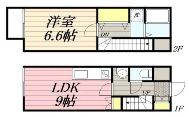 サワープレシャス(1LDK/1階)の間取り写真
