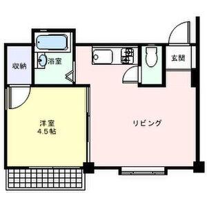グレイス池園(1LDK/3階)の間取り写真
