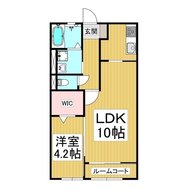 AYLA(1LDK/1階)の間取り写真
