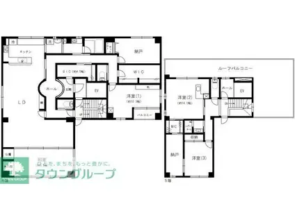 ドエル幸容(6SLDK/4階)の間取り写真