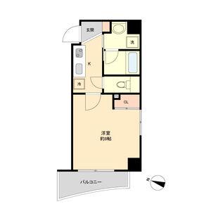 シティライフ社が丘(1K/3階)の間取り写真