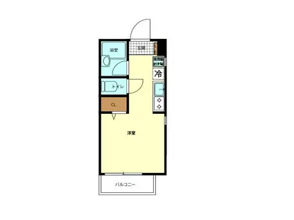 アクセス大塚(ワンルーム/2階)の間取り写真