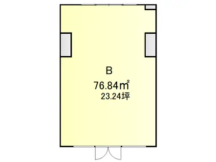 NEUA NARUMI(ワンルーム/1階)の間取り写真