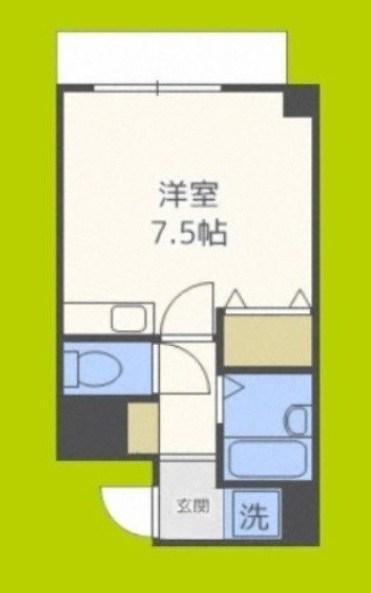 DS大宮(1K/5階)の間取り写真