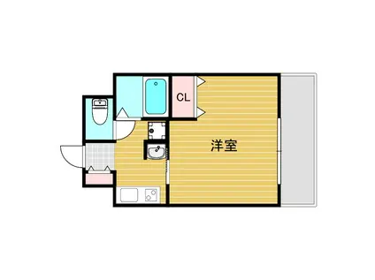 エステムコート新大阪Ⅵ エキスプレイス(1K/10階)の間取り写真