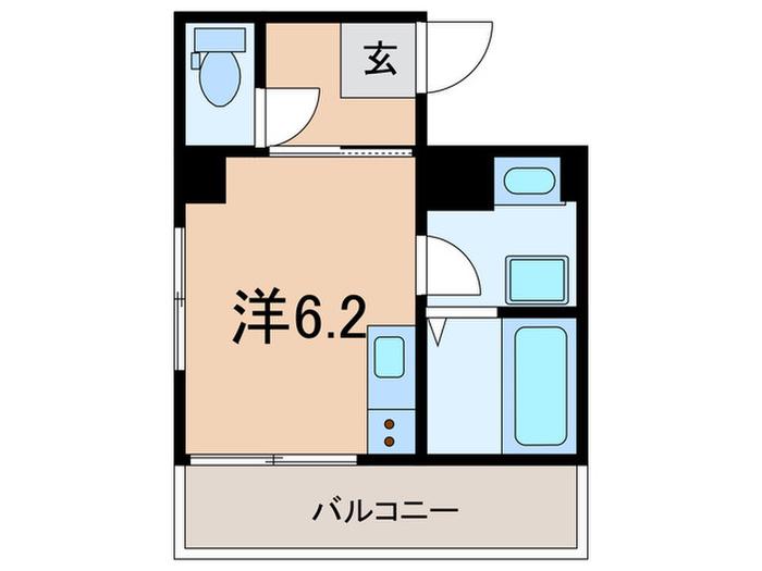SORA住吉(ワンルーム/4階)の間取り写真