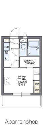レオパレスボムール(1K/3階)の間取り写真