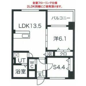 MISTRAL姫路駅前III(1SLDK/10階)の間取り写真