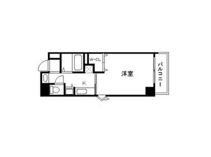 GP栄本町通(1K/2階)の間取り写真