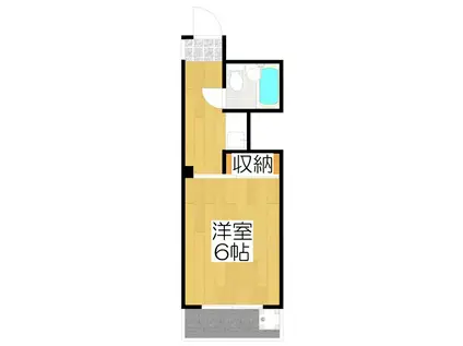 カーサ吉祥院(1K/4階)の間取り写真