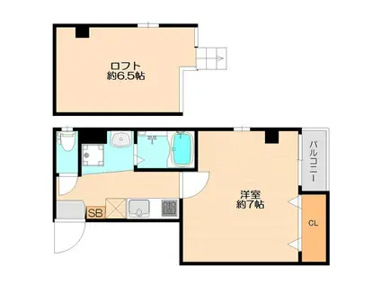 イル・グラッツィア大橋駅前I(1K/4階)の間取り写真