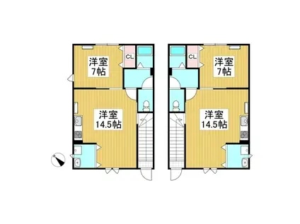 グリーンデイズ(1LDK/2階)の間取り写真