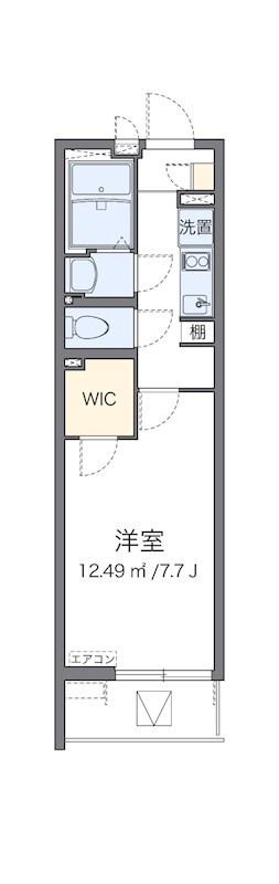 リンクス(1K/3階)の間取り写真