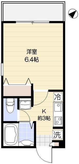 ATOUT COEUR IKEBUKURO(1K/2階)の間取り写真