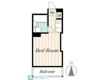 レヂオンス石神井公園(ワンルーム/1階)の間取り写真