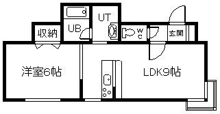 MA MAISON(1DK/1階)の間取り写真