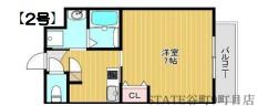 PARK HILLS 今里 NOA(1K/10階)の間取り写真