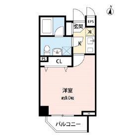 グランジット森下(1K/5階)の間取り写真