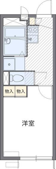 レオパレスプリマベーラ(1K/2階)の間取り写真