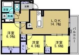 ルーチェ・フォレ(3LDK/2階)の間取り写真