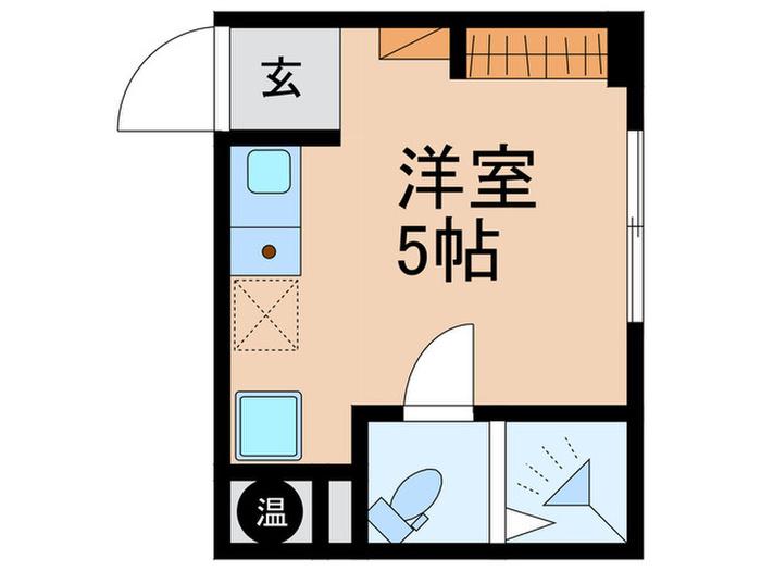 GLANZ目白II(ワンルーム/1階)の間取り写真