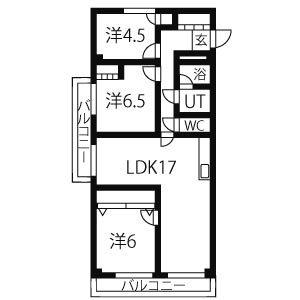STプラザ御器所(3LDK/5階)の間取り写真